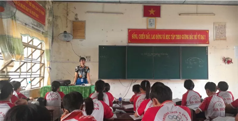 Sau khi tham gia khóa học, các giáo viên tự tin ứng dụng công nghệ vào giảng dạy.
