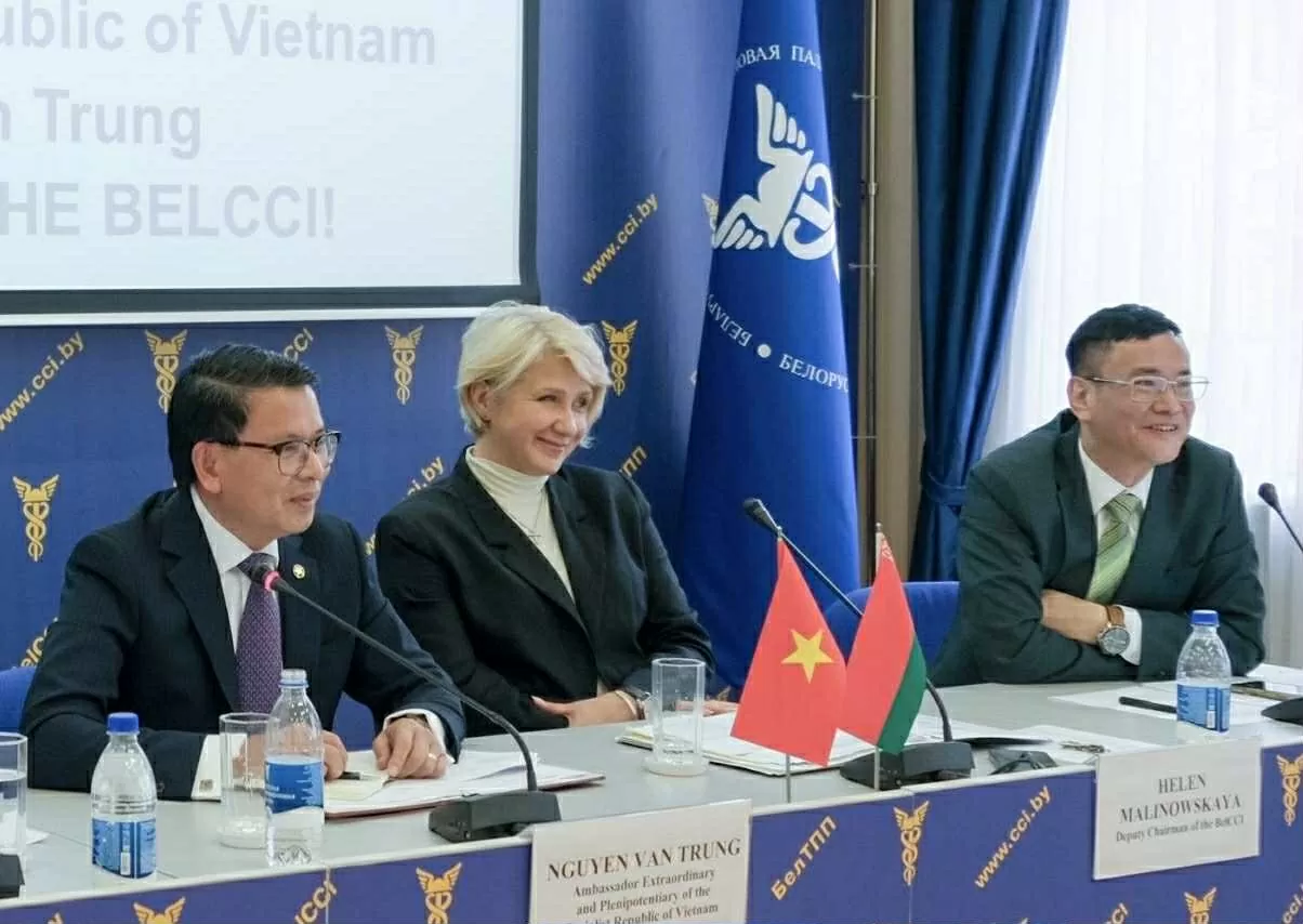 Đối thoại Đại sứ - Doanh nghiệp: Đẩy mạnh hợp tác kinh tế Việt Nam-Belarus Đối thoại Đại sứ-Doanh nghiệp: Đẩy mạnh hợp tác kinh tế Việt Nam-Belarus