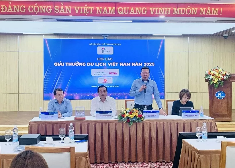 Giải thưởng Du lịch Việt Nam 2025: Động lực xây dựng thương hiệu du lịch địa phương và quốc gia Giải thưởng Du lịch Việt Nam 2025: Động lực xây dựng thương hiệu du lịch địa phương và quốc gia