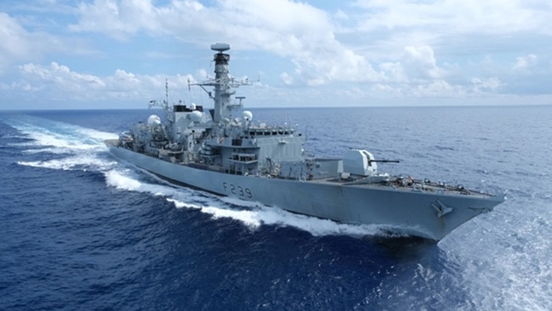 Tàu hải quân Hoàng gia Anh HMS Richmond lần thứ 2 ghé thăm hữu nghị Việt Nam