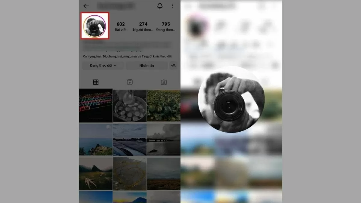 Xem trực tiếp trên Instagram
