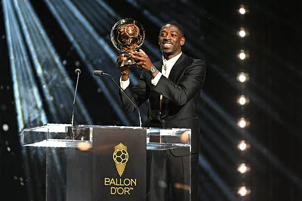 CHÙM ẢNH: Dembele rạng rỡ nhận giải Quả bóng vàng 2025