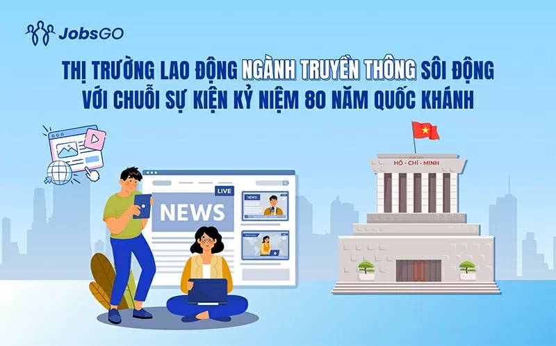 Thị trường lao động ngành Truyền thông sôi động với chuỗi sự kiện kỷ niệm 80 năm Quốc khánh