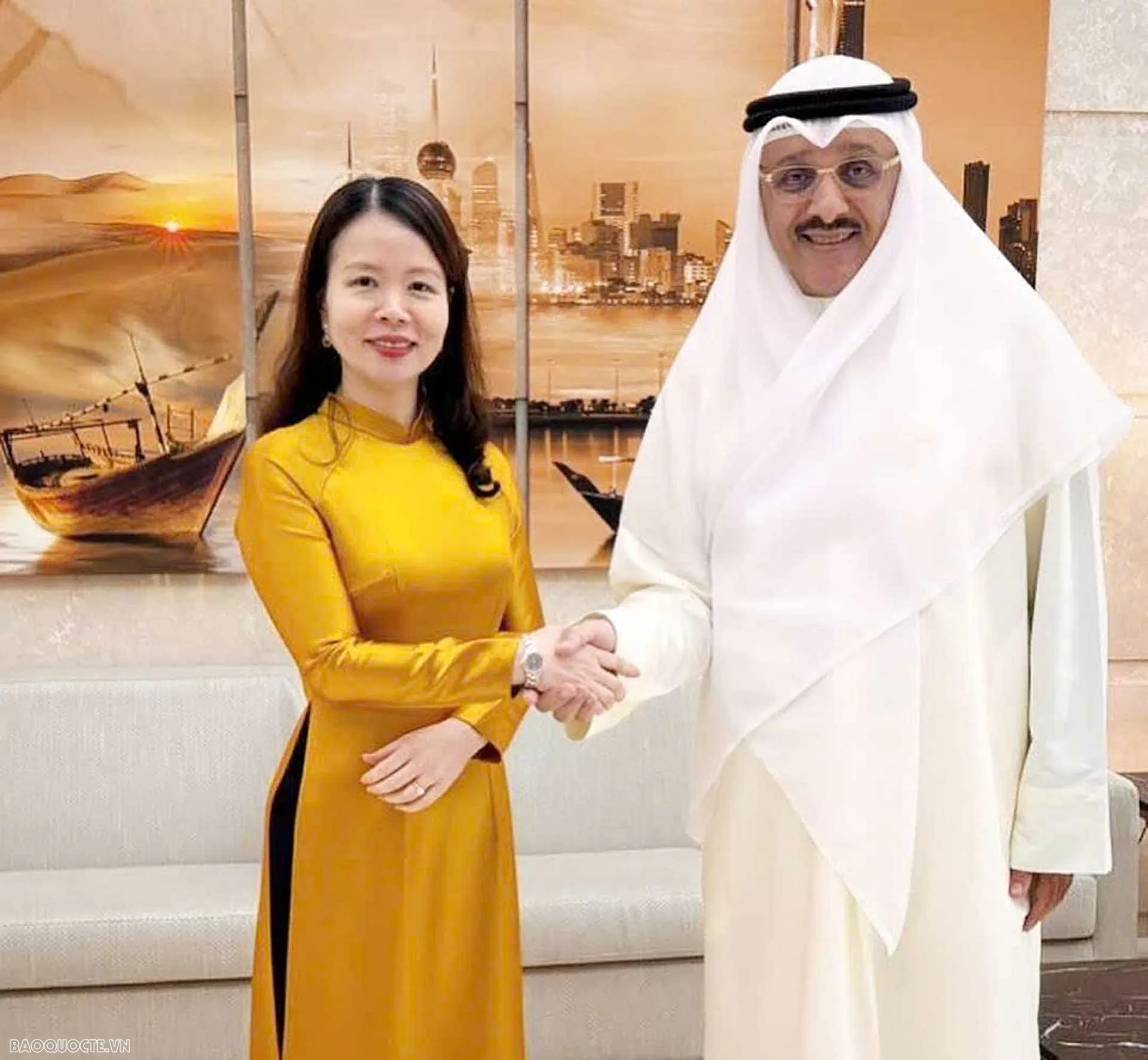 Thứ trưởng Ngoại giao Nguyễn Minh Hằng thăm Kuwait và đồng chủ trì kỳ họp Tham vấn chính trị Thứ trưởng Ngoại giao Nguyễn Minh Hằng thăm Kuwait và đồng chủ trì kỳ họp Tham vấn chính trị