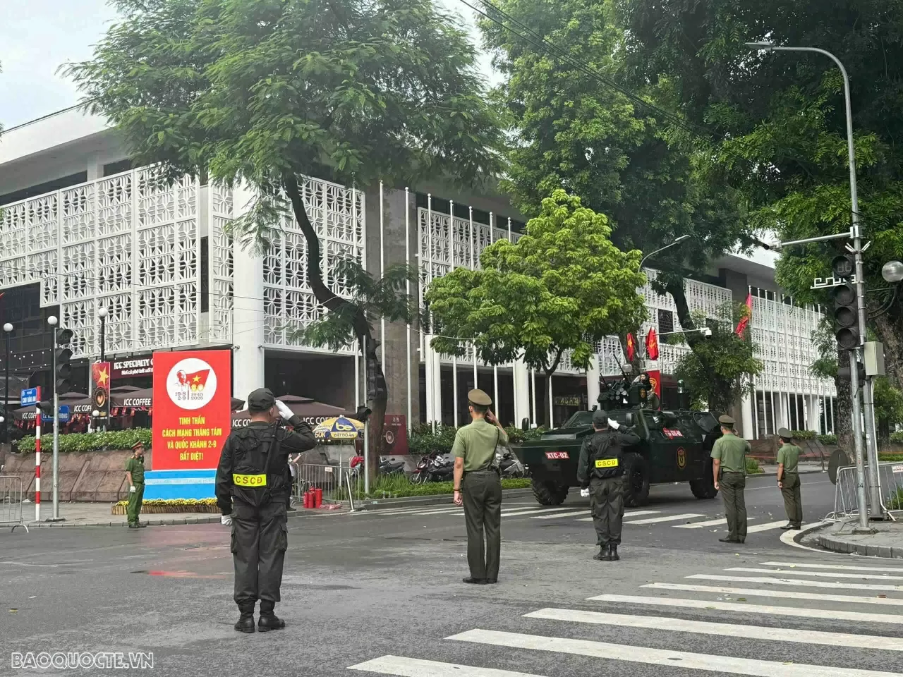 Lực lượng công an giữ vững an ninh trật tự, bảo đảm tuyệt đối an toàn đại hội đảng bộ các cấp