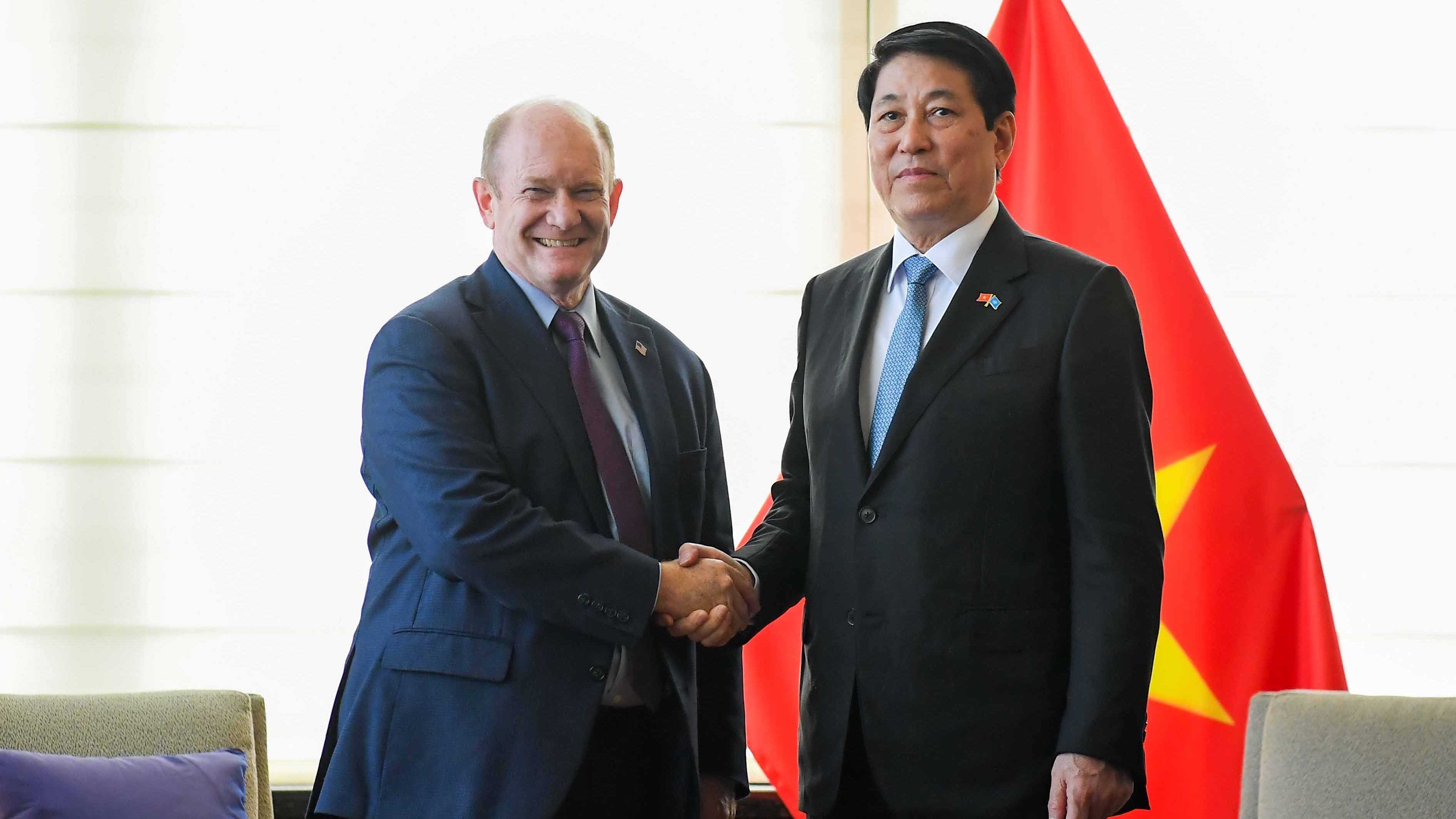 chu tich nuoc luong cuong tiep cac nghi si hoa ky