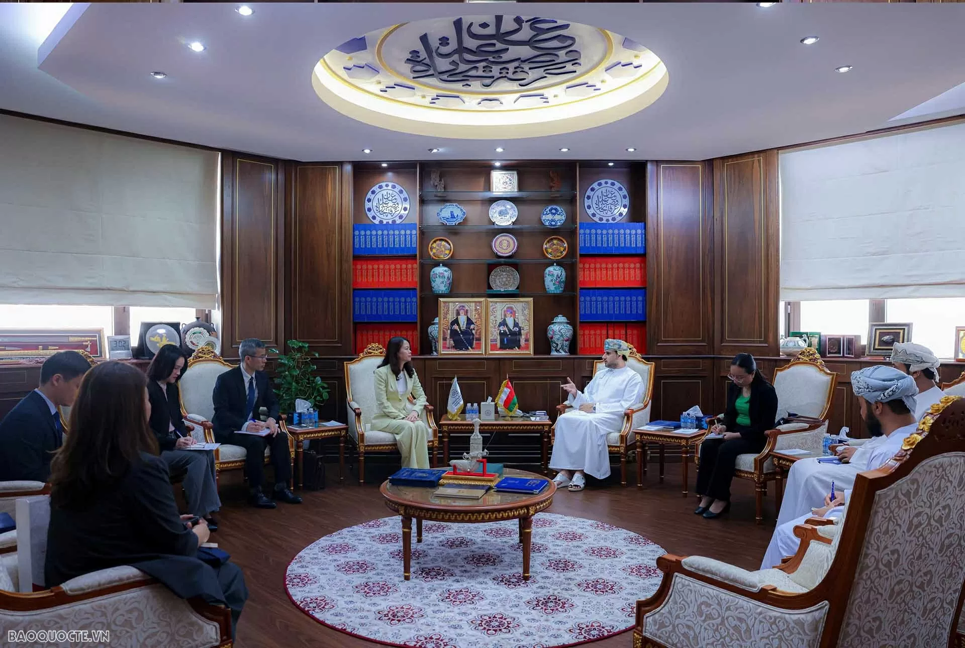 Việt Nam mong muốn tăng cường quan hệ hợp tác nhiều mặt với Oman