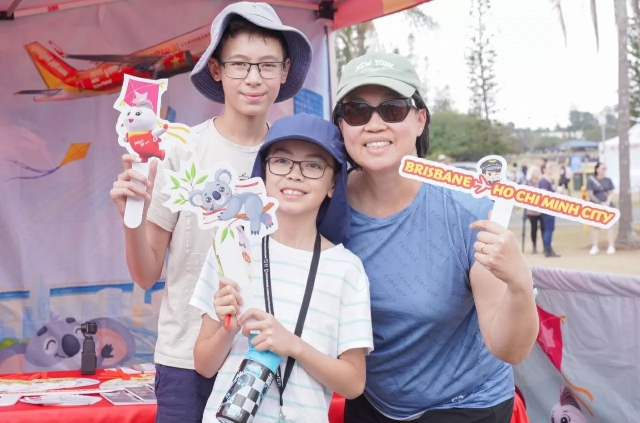 Vietjet đưa du khách hòa mình vào lễ hội diều lớn nhất Queensland