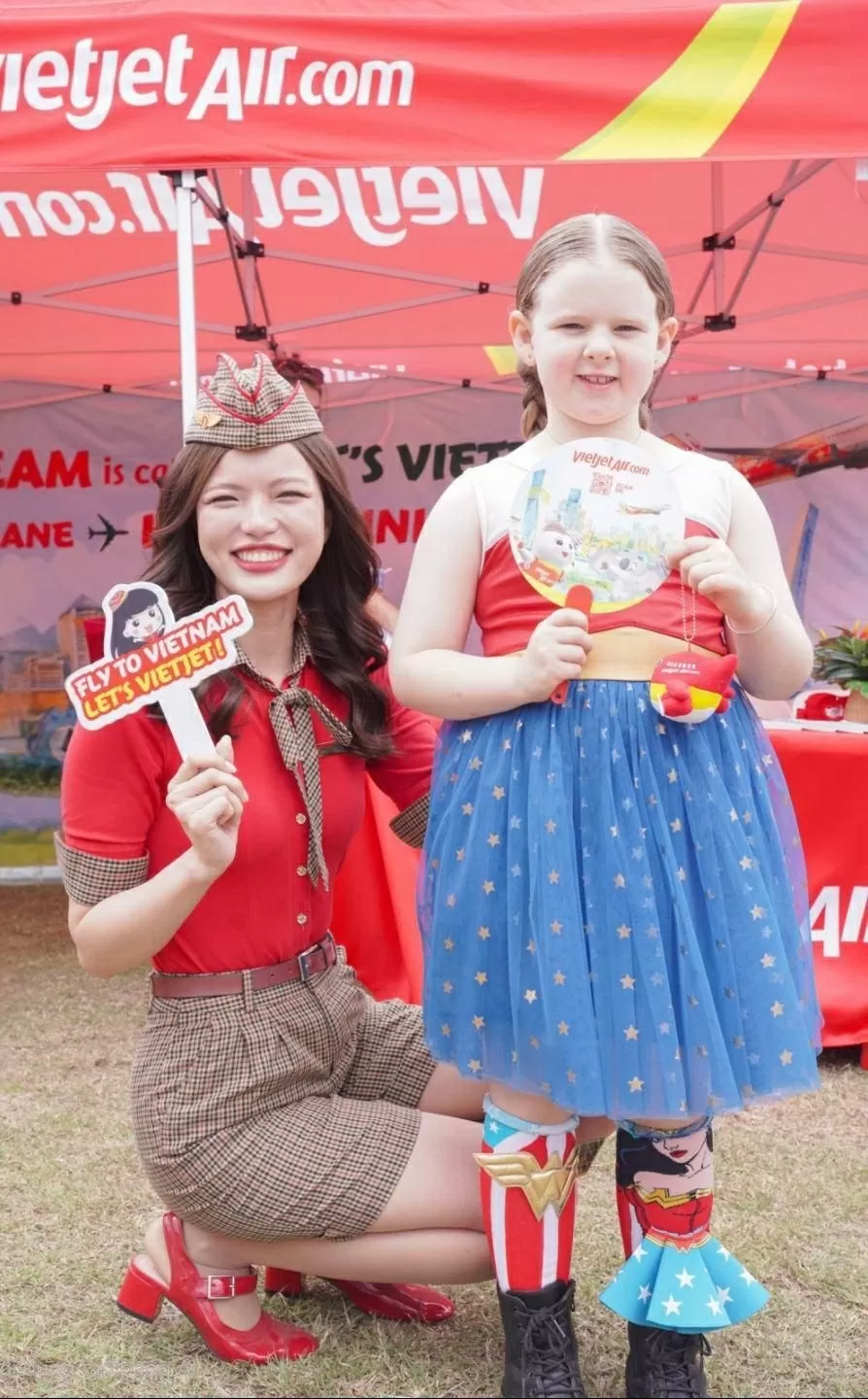 Vietjet đưa du khách hòa mình vào lễ hội diều lớn nhất Queensland