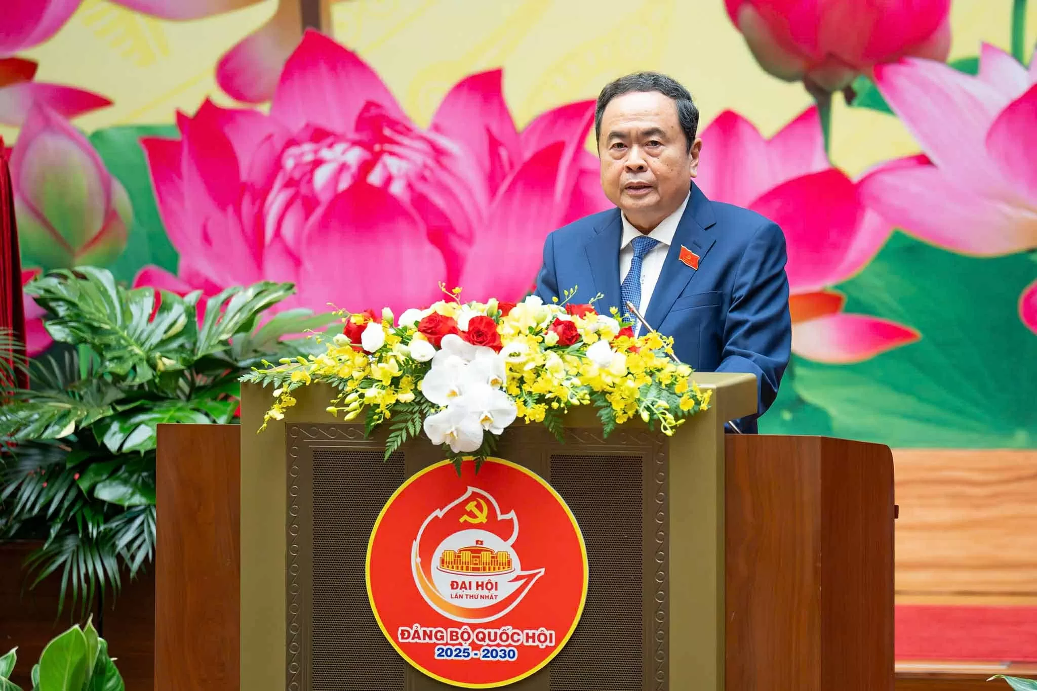 Đại hội đại biểu Đảng bộ Quốc hội lần thứ I, nhiệm kỳ 2025-2030  tiến hành phiên trù bị