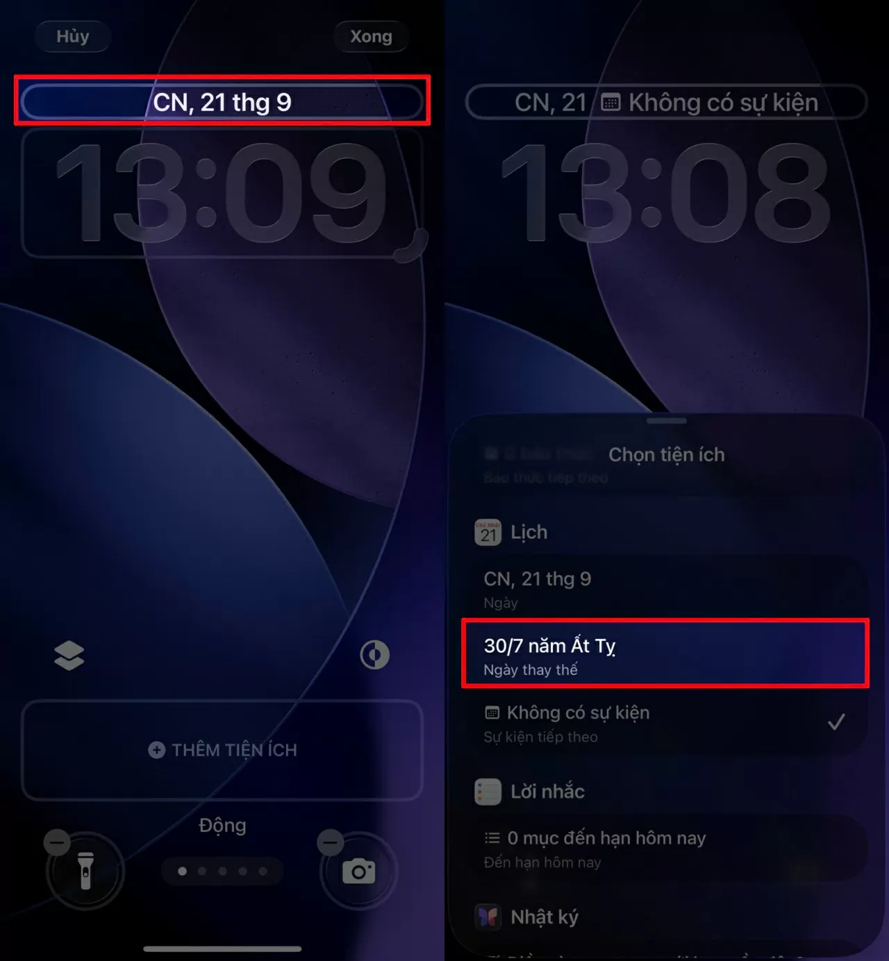Hoàn tất các thao tác, chỉ cần nhấn Xong để lưu cài đặt. 