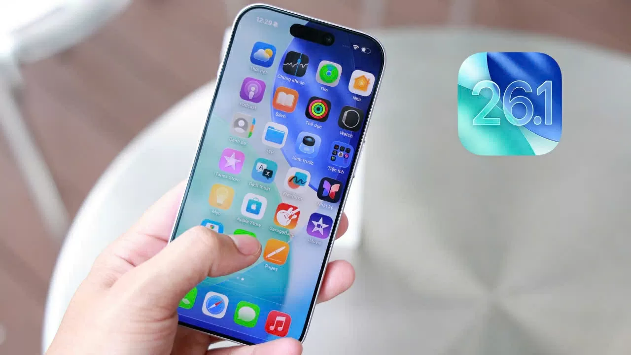 Cập nhật iOS 26.1 Beta để trải nghiệm Apple Intelligence tiếng Việt cực dễ Cập nhật iOS 26.1 Beta để trải nghiệm Apple Intelligence tiếng Việt cực dễ