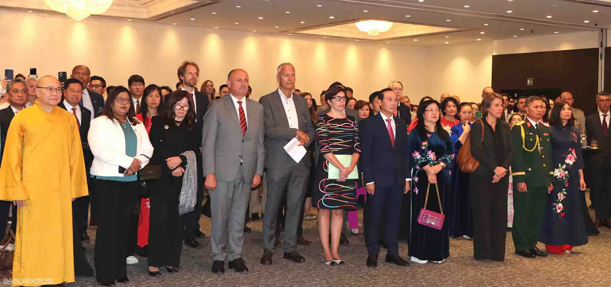 Đại sứ quán Việt Nam tại Bỉ tổ chức trọng thể Lễ kỷ niệm 80 năm Quốc khánh 2/9