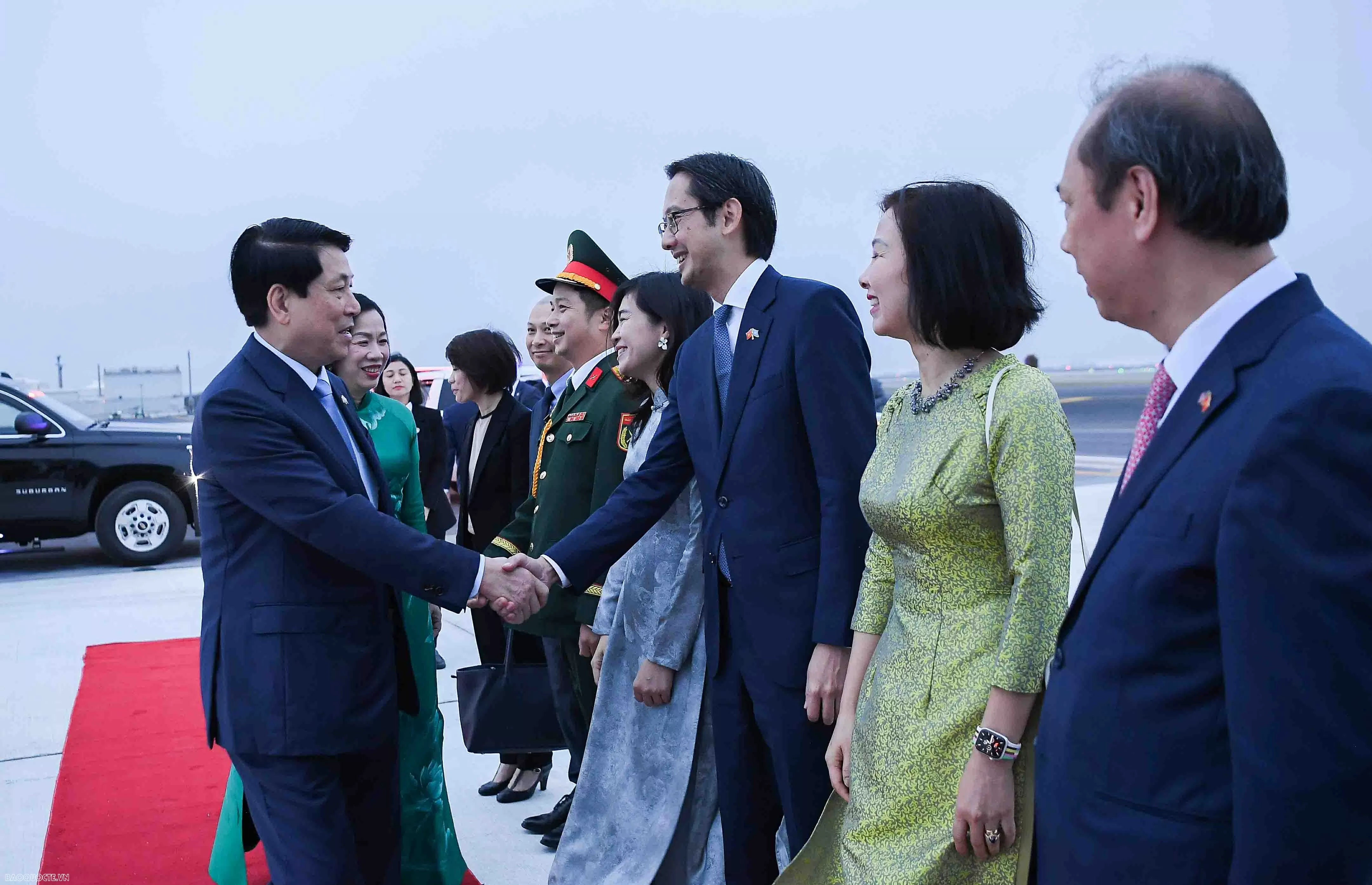 Chủ tịch nước Lương Cường và Phu nhân rời New York, kết thúc chuyến công tác tại Hoa Kỳ