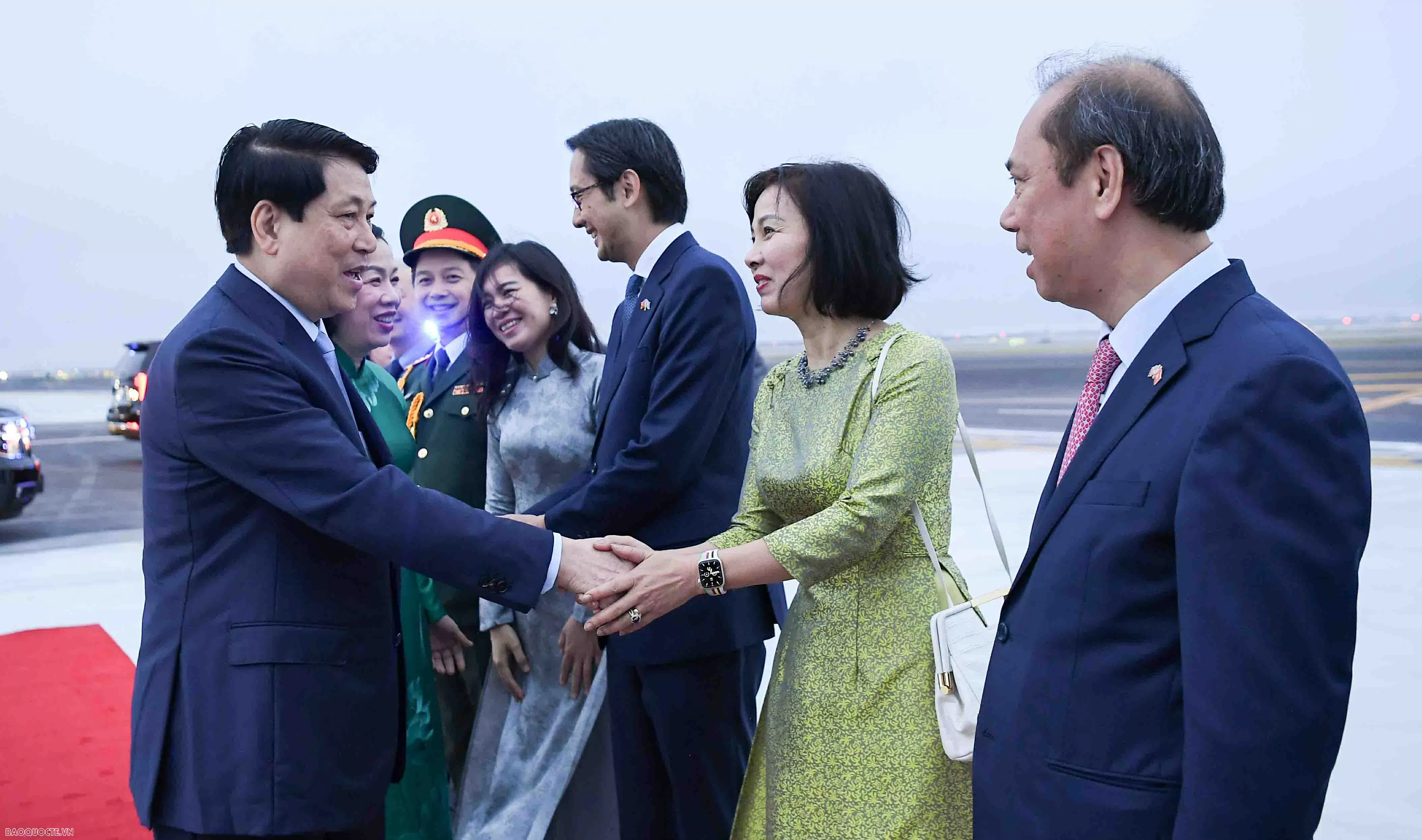 Chủ tịch nước Lương Cường và Phu nhân rời New York, kết thúc chuyến công tác tại Hoa Kỳ