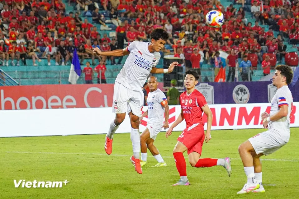 Shopee Cup 2025/26: Hậu vệ Cao Pendant Quang Vinh ghi bàn, CLB Công an Hà Nội thắng nhẹ Cebu FC Shopee Cup 2025/26: Hậu vệ Cao Pendant Quang Vinh ghi bàn, CLB Công an Hà Nội thắng nhẹ Cebu FC