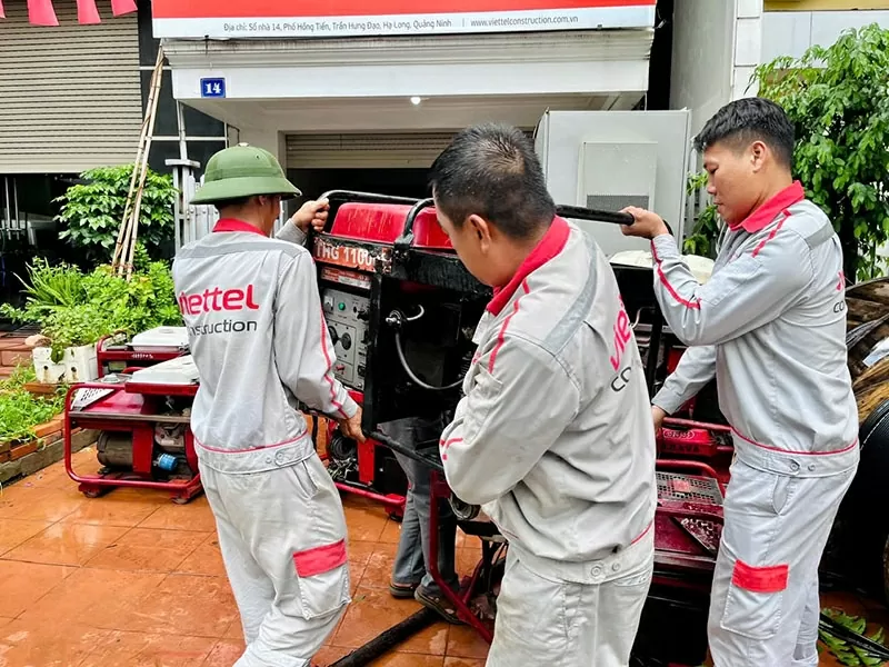 Viettel: Chắc chắn duy trì mạng lưới trong và sau bão Ragasa (bão số 9)