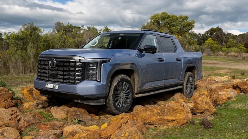 Cận cảnh bán tải MG U9 vừa ra mắt tại Australia, giá từ 921 triệu đồng