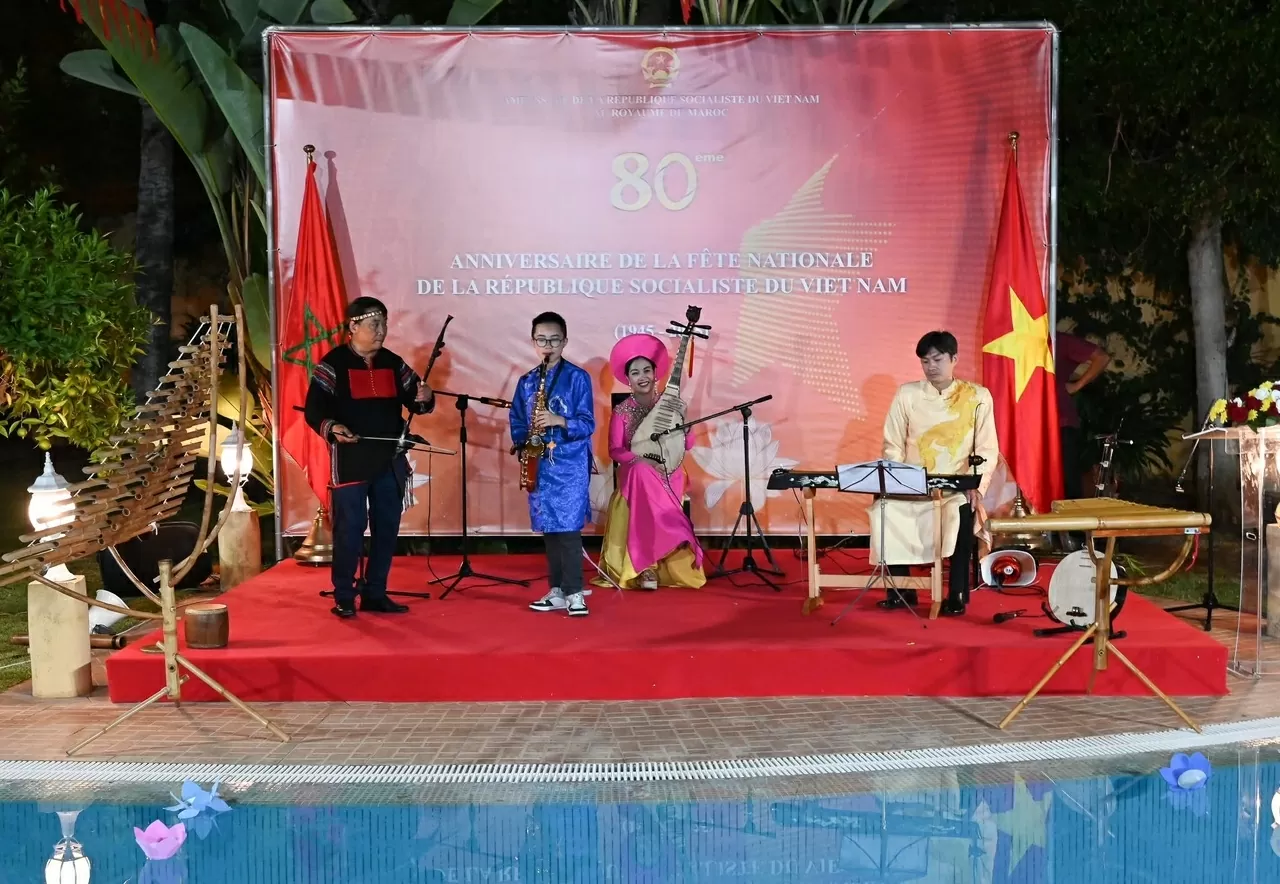 Kỷ niệm 80 năm Quốc khánh tại Rabat: Tôn vinh tình hữu nghị Việt Nam-Morocco Kỷ niệm 80 năm Quốc khánh tại Rabat: Tôn vinh tình hữu nghị Việt Nam-Morocco