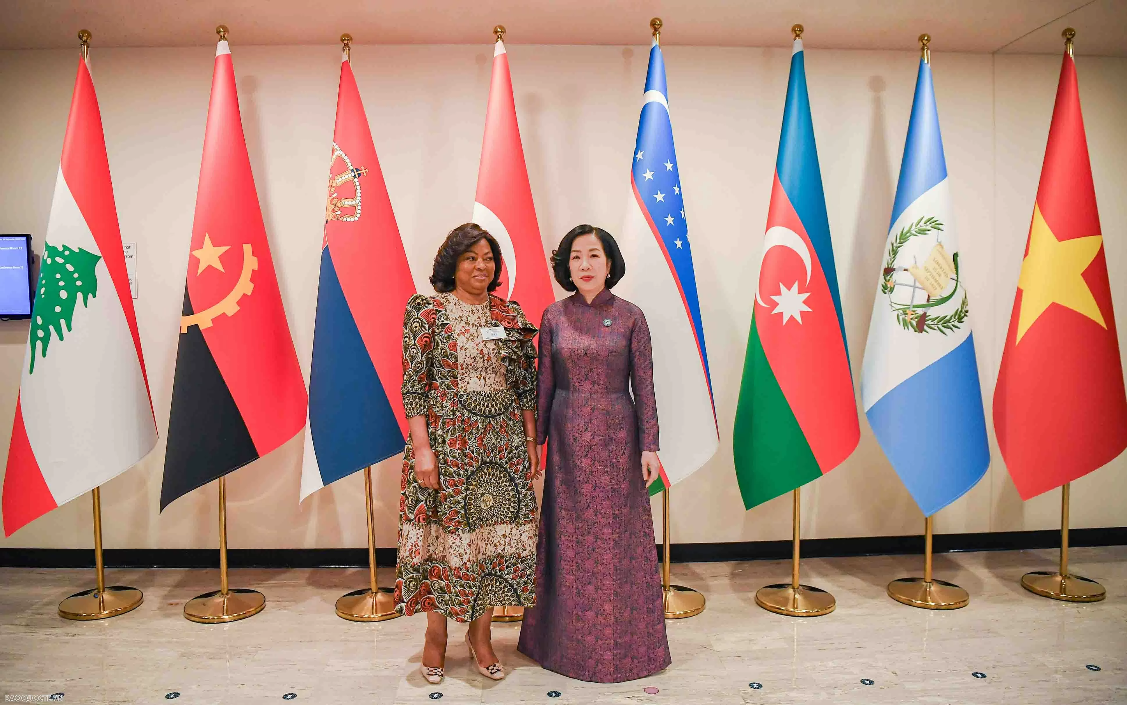 Phu nhân Chủ tịch nước dự phiên họp đặc biệt của Đại hội đồng Liên hợp quốc Khoá 80