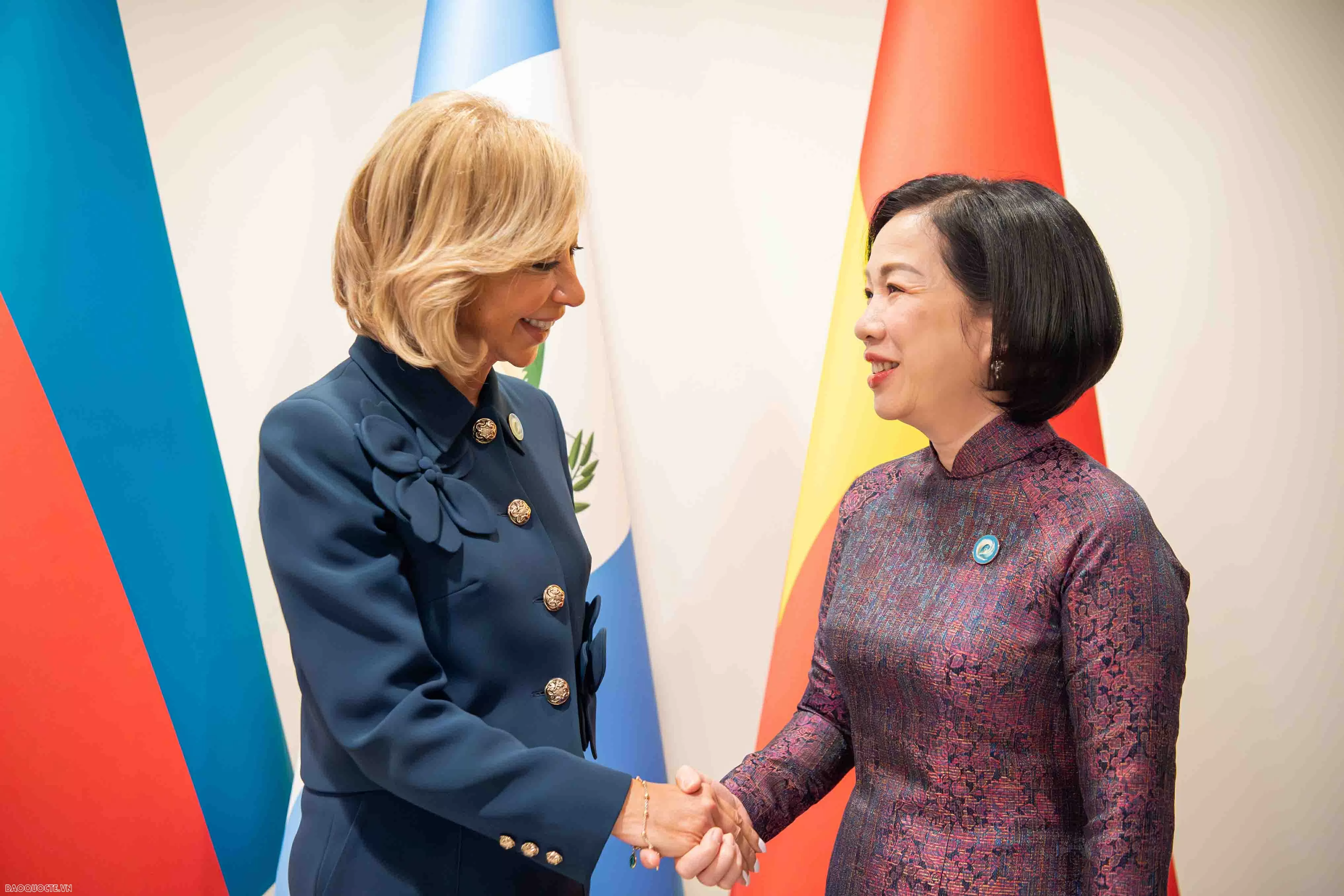 Phu nhân Chủ tịch nước dự sự kiện Phong trào toàn cầu nhằm cải thiện khả năng sống sót và giảm thiểu thiệt hại cho trẻ em bị ung thư và các bệnh hiểm nghèo khác Phu nhân Chủ tịch nước dự phiên họp đặc biệt của Đại hội đồng Liên hợp quốc Khoá 80