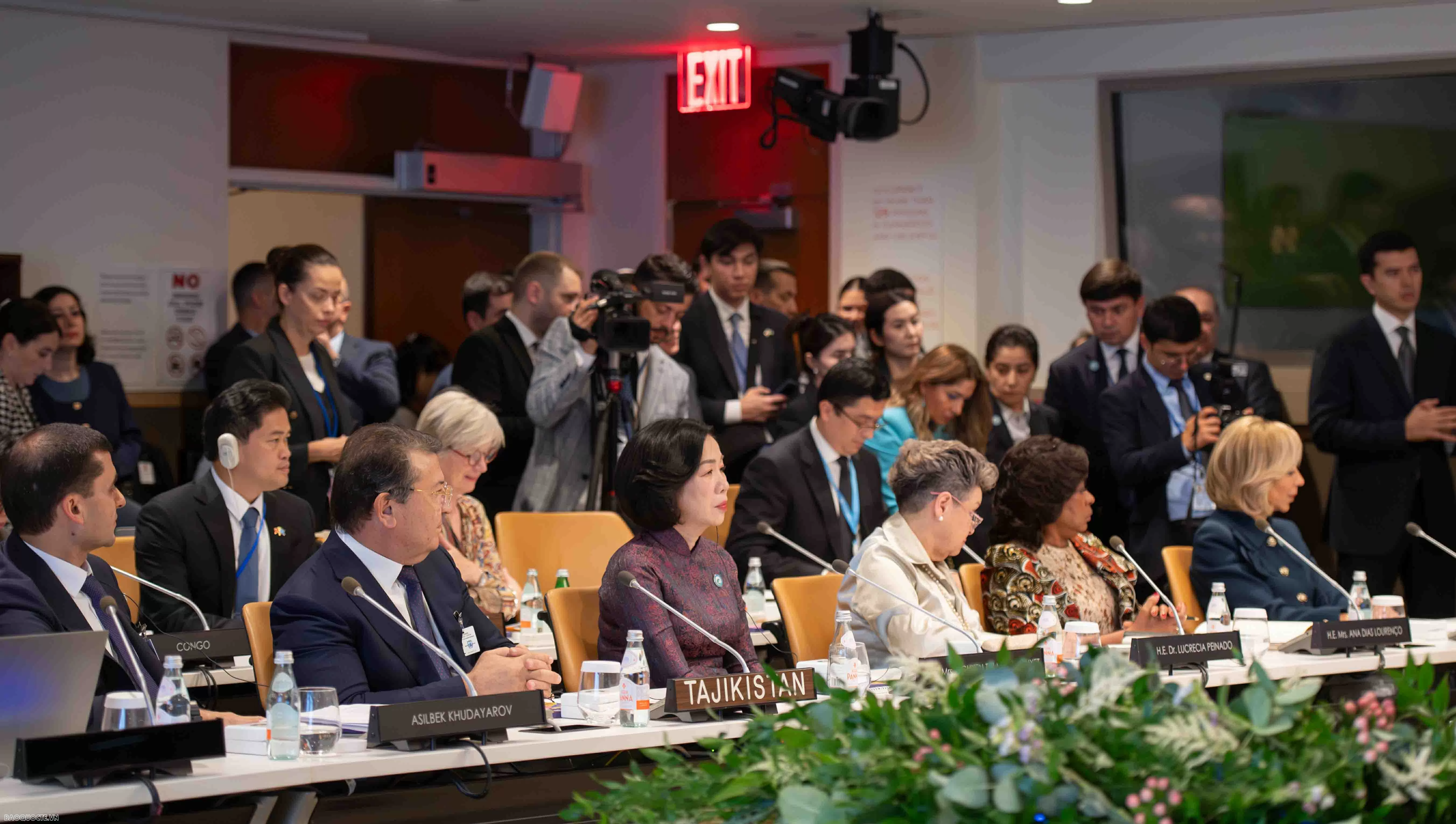 Phu nhân Chủ tịch nước dự sự kiện Phong trào toàn cầu nhằm cải thiện khả năng sống sót và giảm thiểu thiệt hại cho trẻ em bị ung thư và các bệnh hiểm nghèo khác Phu nhân Chủ tịch nước dự phiên họp đặc biệt của Đại hội đồng Liên hợp quốc Khoá 80