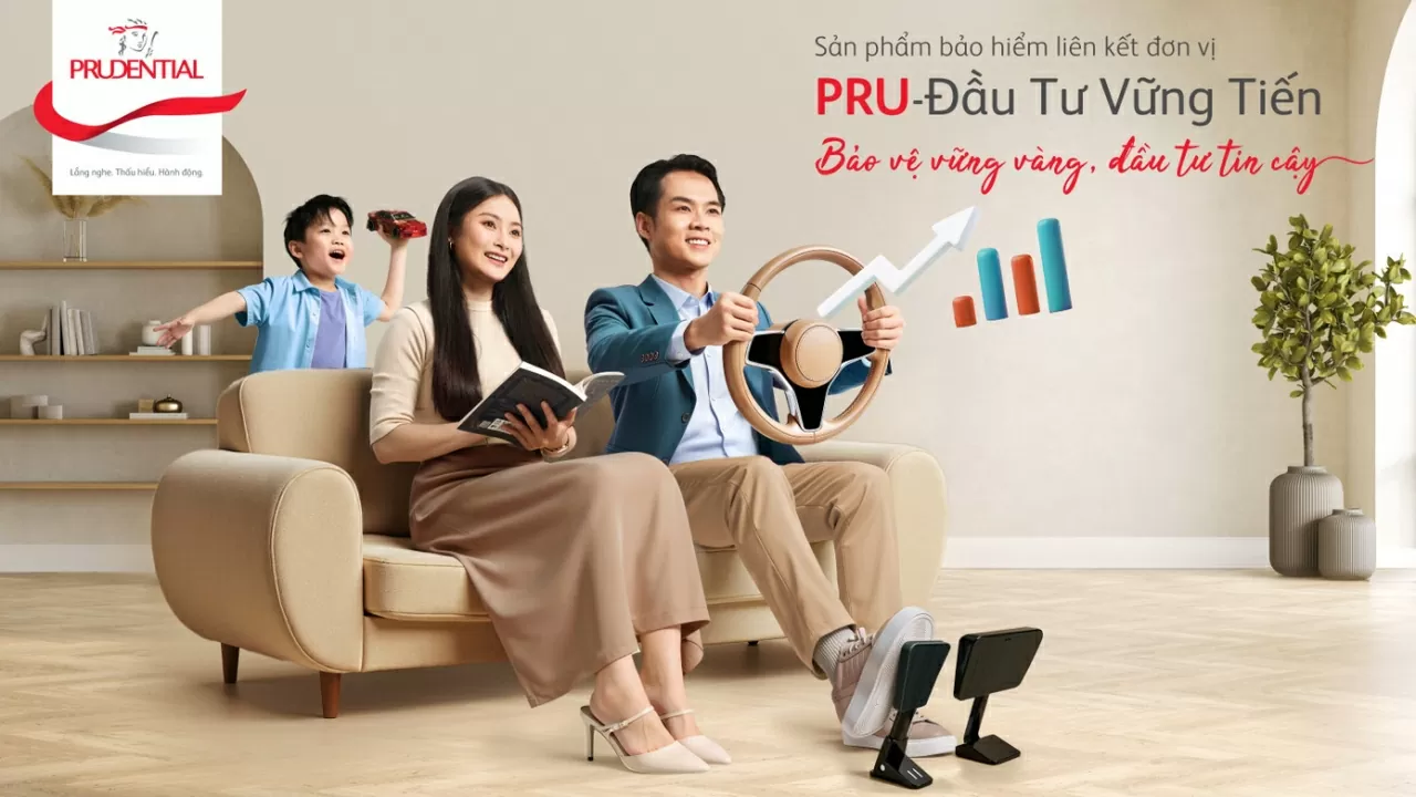 Prudential Việt Nam chính thức ra mắt sản phẩm bảo hiểm liên kết đơn vị PRU - Đầu tư vững tiến