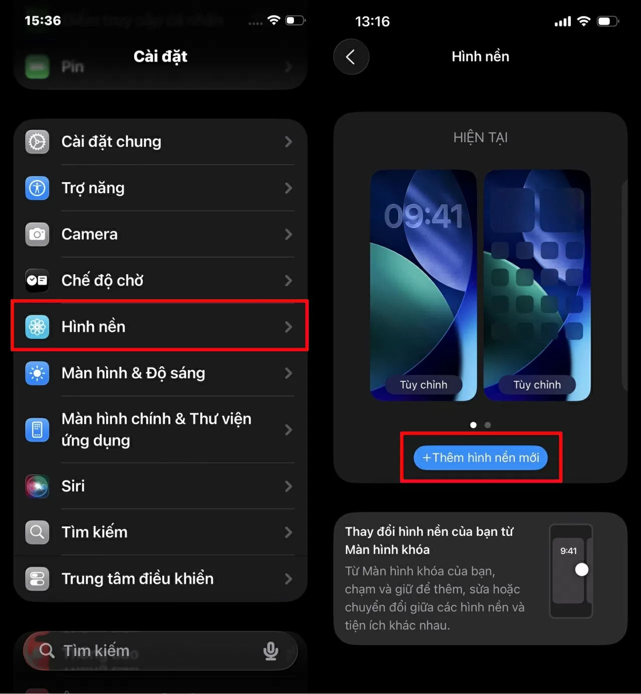 Sau khi tải xong, mở ứng dụng Cài đặt trên iPhone