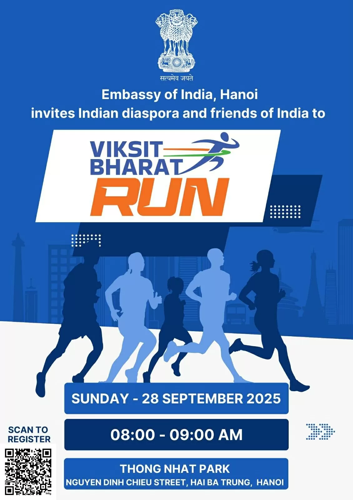 Viksit Bharat 2025 - Giải chạy tôn vinh tinh thần cống hiến và trách nhiệm tập thể. Viksit Bharat 2025 - Giải chạy tôn vinh tinh thần cống hiến và trách nhiệm tập thể.
