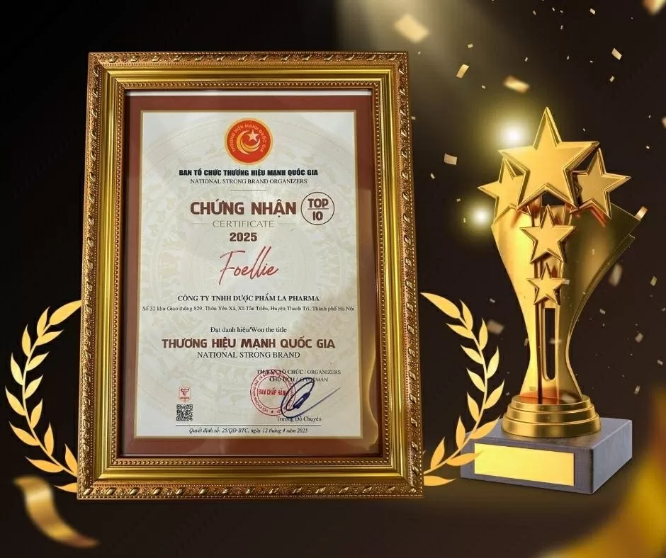 Giấy chứng nhận “Thương hiệu mạnh quốc gia Việt Nam năm 2025”.