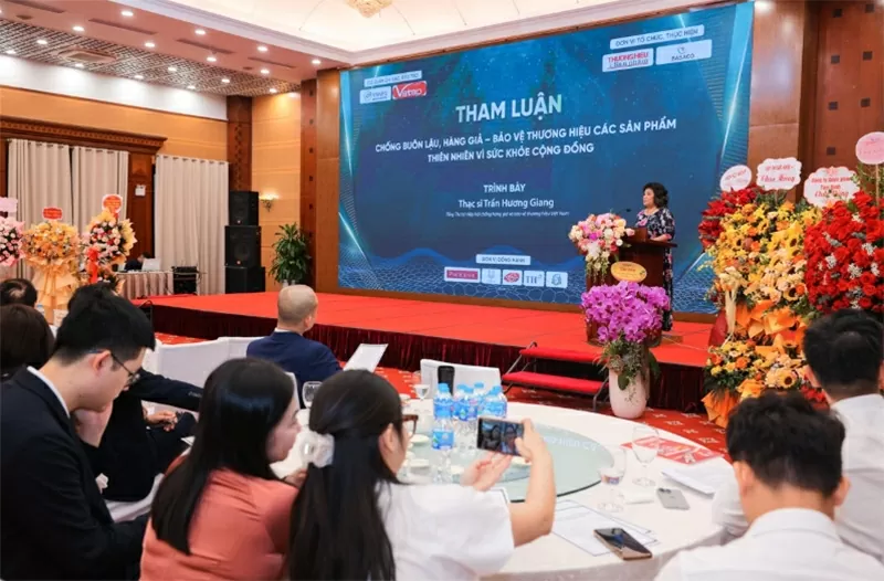 Thạc sĩ Nguyễn Thị Hương Giang – Tổng thư ký Hiệp hội chống hàng giả và bảo vệ thương hiệu Việt Nam