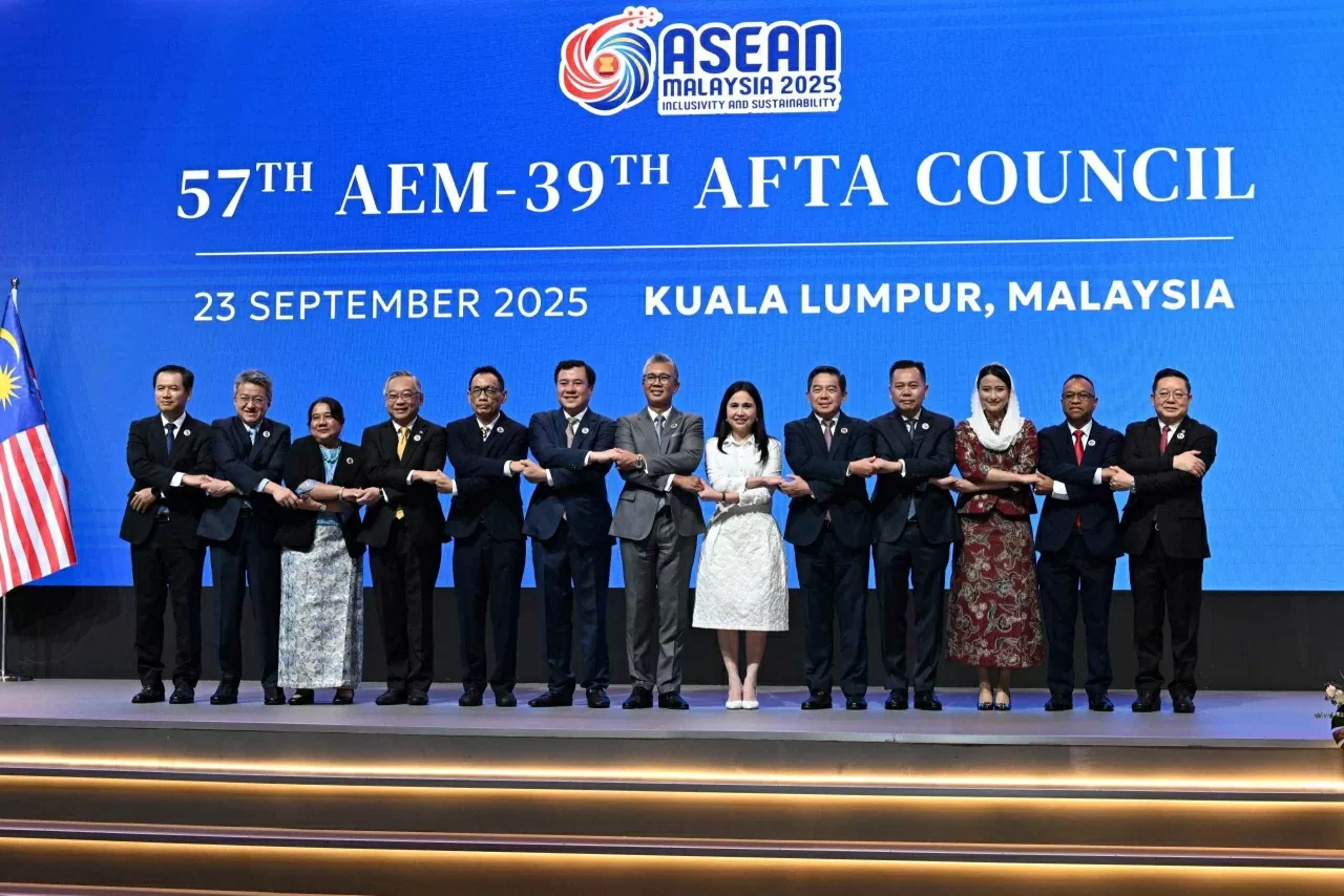 Hội nghị Bộ trưởng Kinh tế ASEAN (AEM) lần thứ 57. (Nguồn: Asean) Hội nghị Bộ trưởng Kinh tế ASEAN (AEM) lần thứ 57. (Nguồn: Asean)