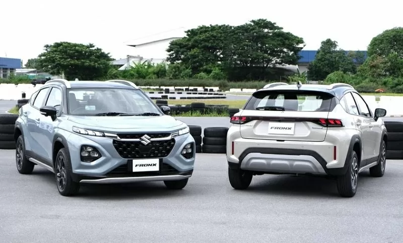 Suzuki Fronx tại Thái Lan được nhập khẩu nguyên chiếc từ Indonesia.