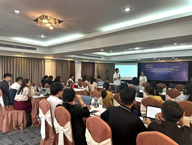 Khóa đào tạo ngắn hạn của Dự án hỗ trợ kỹ thuật được tài trợ bởi Quỹ đặc biệt trong vòng khuôn khổ Sáng kiến ​​Hợp tác Mê Kông-Lan Thương (MLC) do Bộ Công Thương tổ chức tại TP.HCM