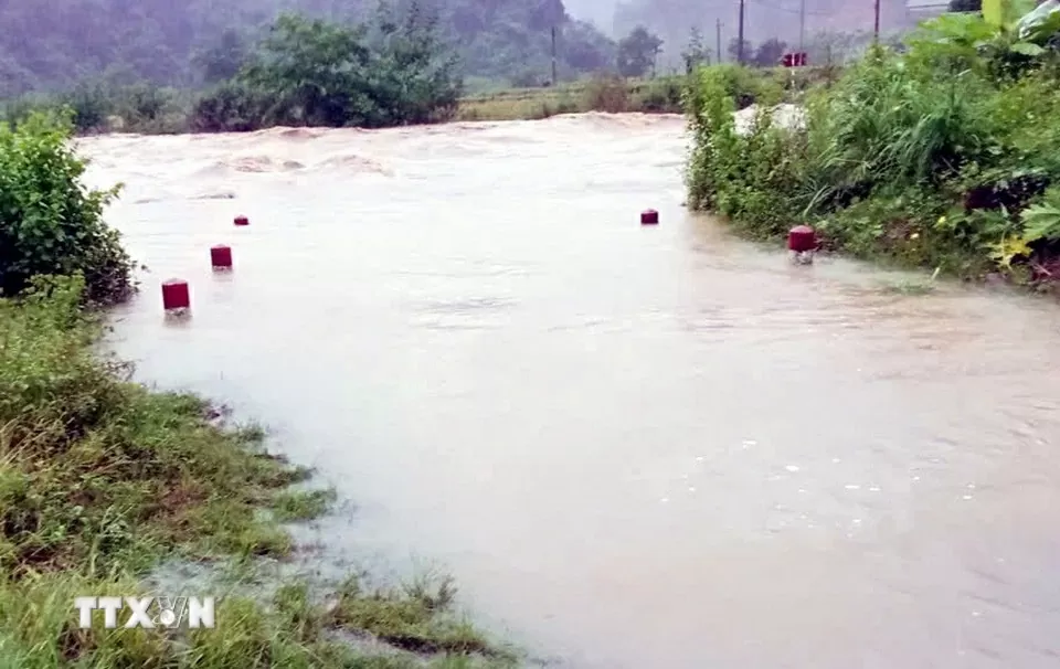 Hình ảnh lũ ở Sơn La