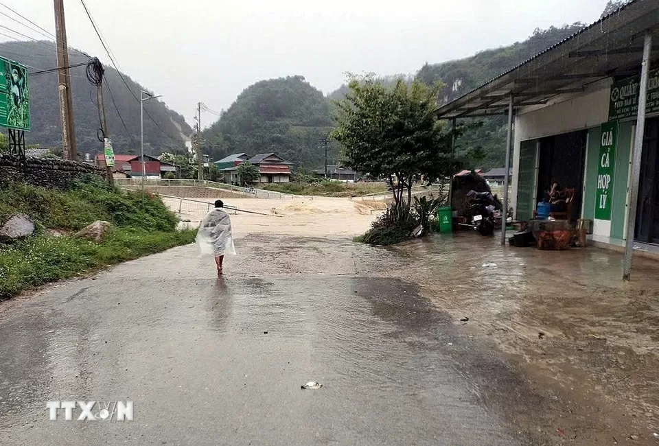 Hình ảnh lũ ở Sơn La