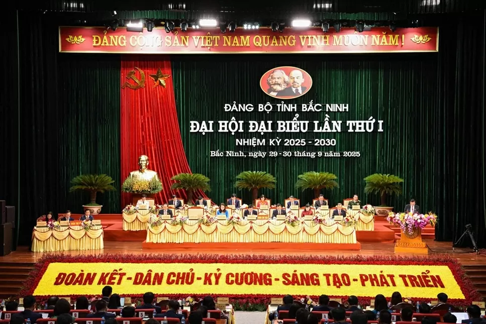 Tiến hành phiên trù bị Đại hội đại biểu Đảng bộ tỉnh Bắc Ninh lần thứ I, nhiệm kỳ 2025-2030