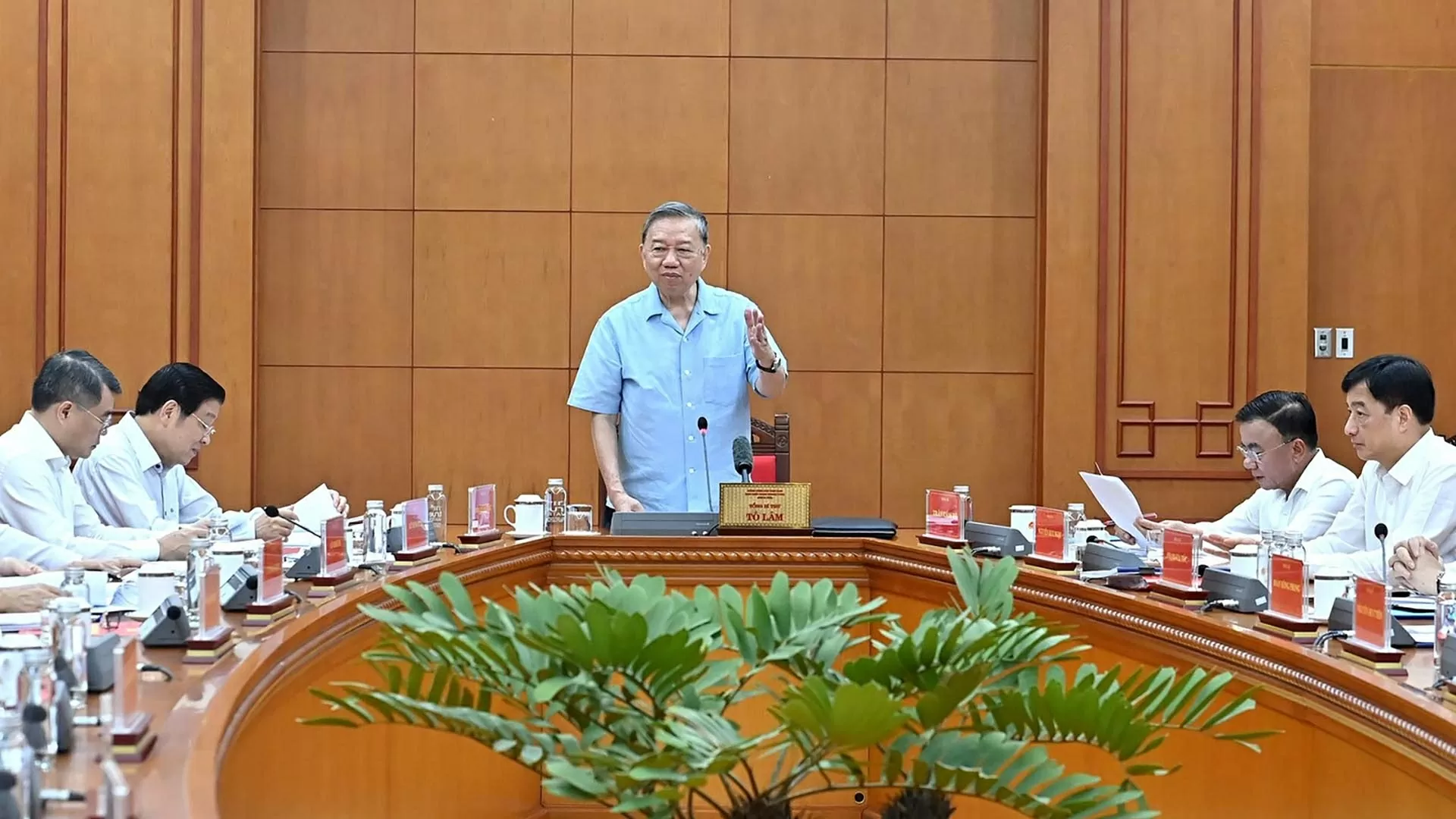 Tổng Bí thư Tô Lâm chủ trì cuộc họp Thường trực Ban Chỉ đạo Trung ương về phòng, chống tham nhũng, lãng phí, tiêu cực