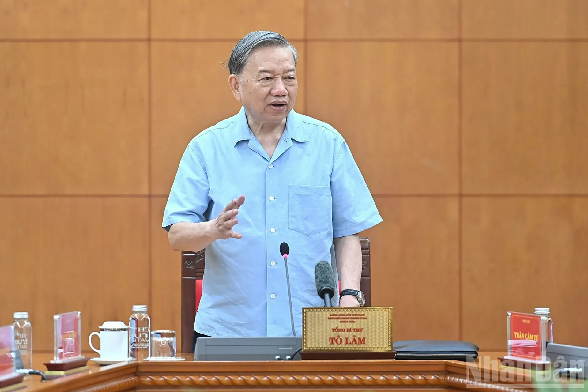 Tổng Bí thư Tô Lâm chủ trì cuộc họp Thường trực Ban Chỉ đạo Trung ương về phòng, chống tham nhũng, lãng phí, tiêu cực