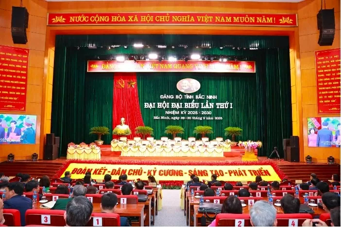 Tiến hành phiên trù bị Đại hội đại biểu Đảng bộ tỉnh Bắc Ninh lần thứ I, nhiệm kỳ 2025-2030