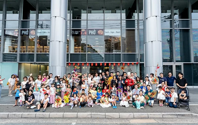 Vui hội trăng rằm – Tết Trung thu rộn ràng tại Fukuoka