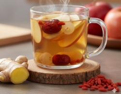 Công thức pha trà táo giúp bổ sung nhiều dinh dưỡng, có lợi cho vóc dáng, làn da