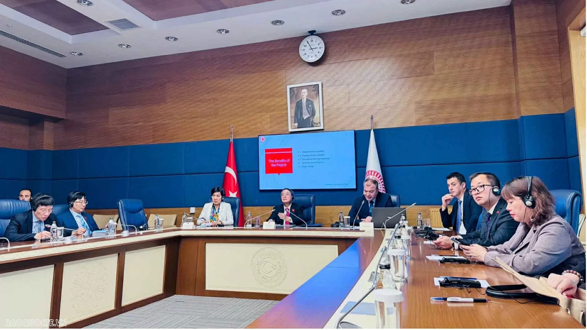 Phó Chủ tịch Quốc hội Nguyễn Đức Hải thăm chính thức Thổ Nhĩ Kỳ