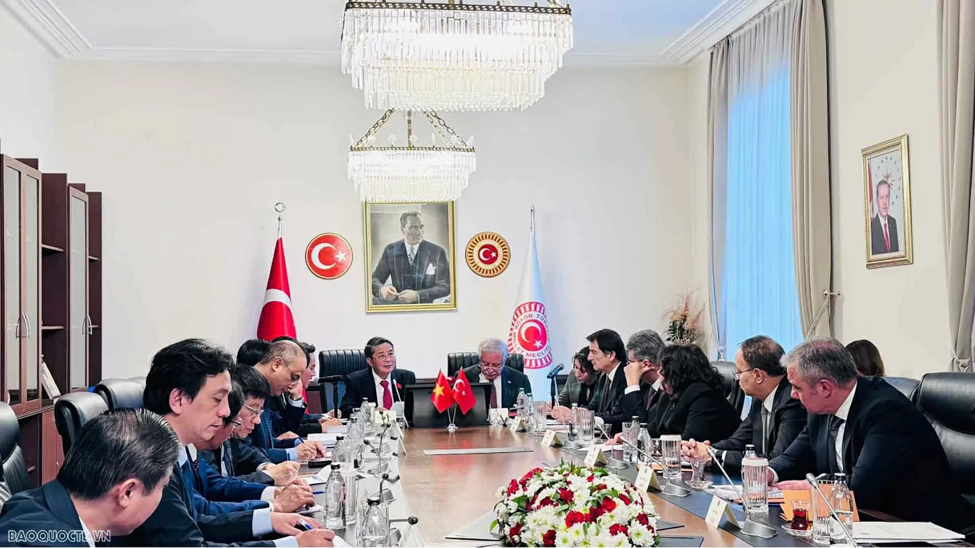 Phó Chủ tịch Quốc hội Nguyễn Đức Hải thăm chính thức Thổ Nhĩ Kỳ