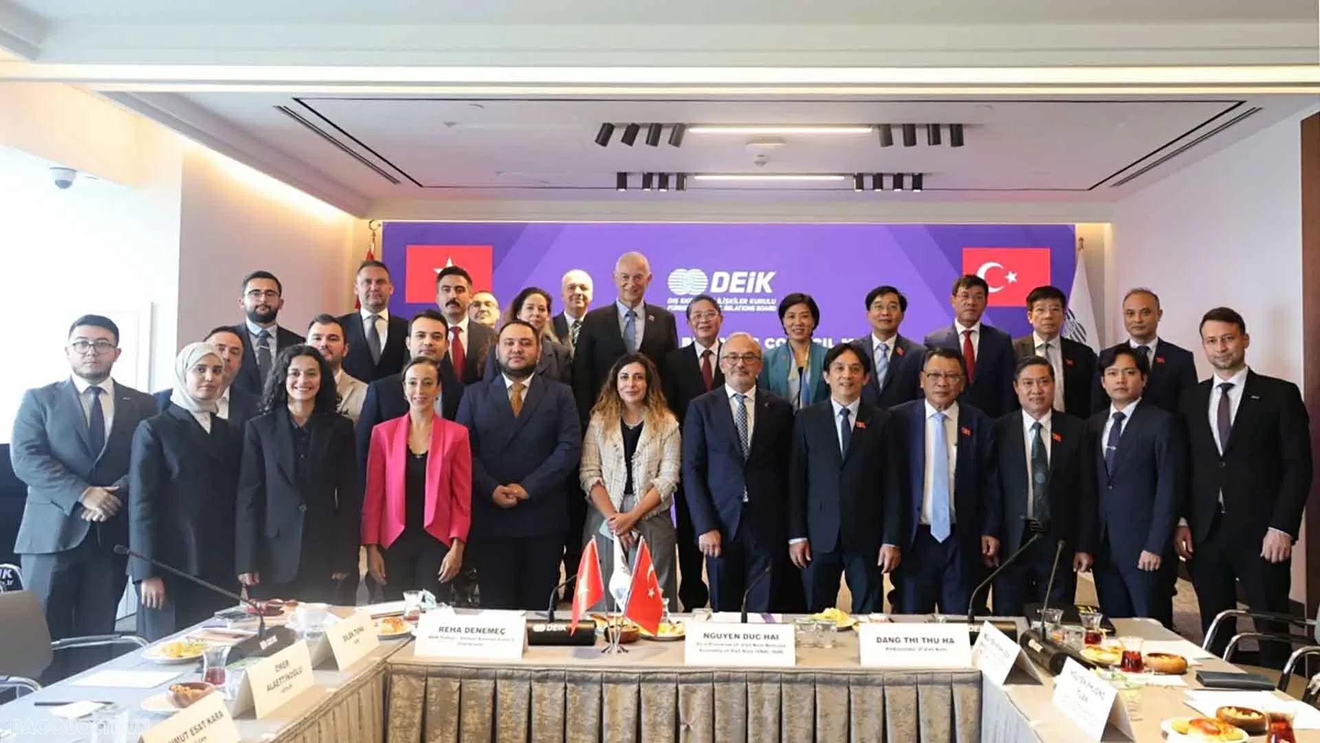 Phó Chủ tịch Quốc hội Nguyễn Đức Hải thăm chính thức Thổ Nhĩ Kỳ