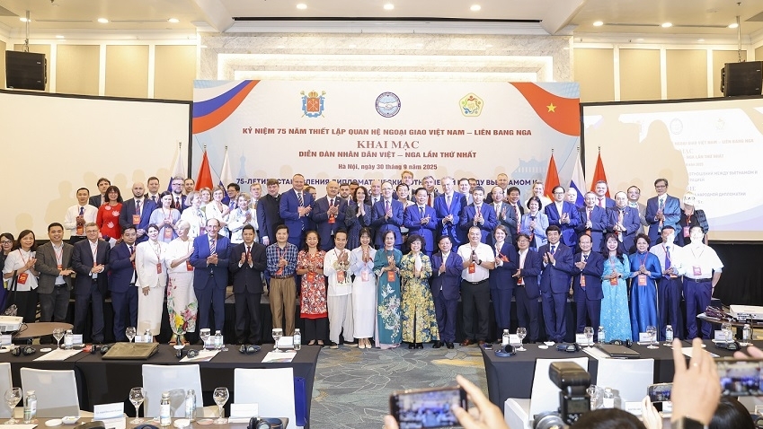 Mở ra chương mới trong giao lưu nhân dân Việt Nam-Liên bang Nga