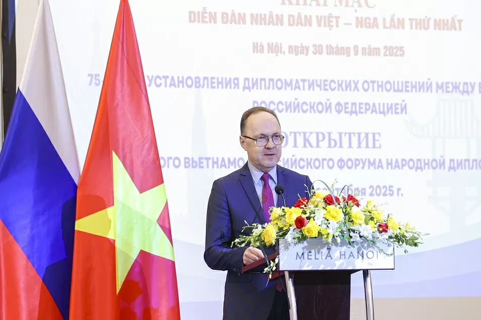 Mở ra chương mới trong giao lưu nhân dân Việt Nam-Liên bang Nga