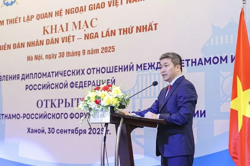 Mở ra chương mới trong giao lưu nhân dân Việt Nam-Liên bang Nga