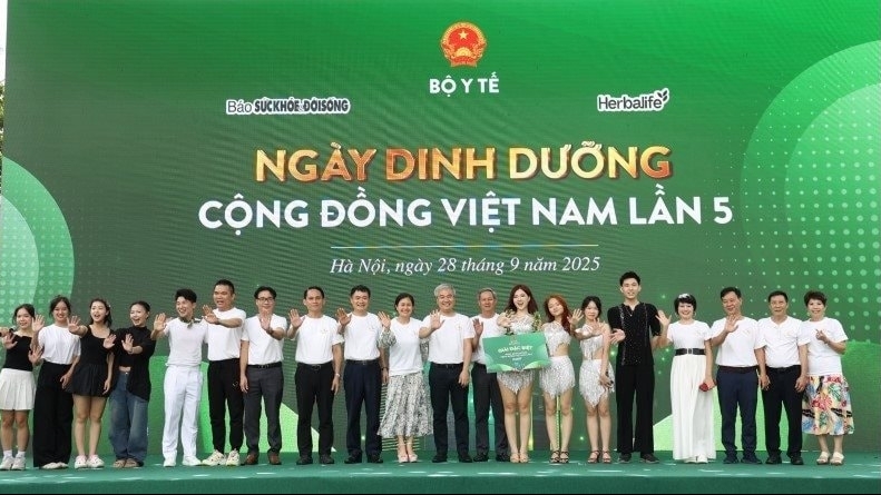 Hàng ngàn người tham dự 'Ngày Dinh dưỡng cộng đồng Việt Nam' lần thứ 5