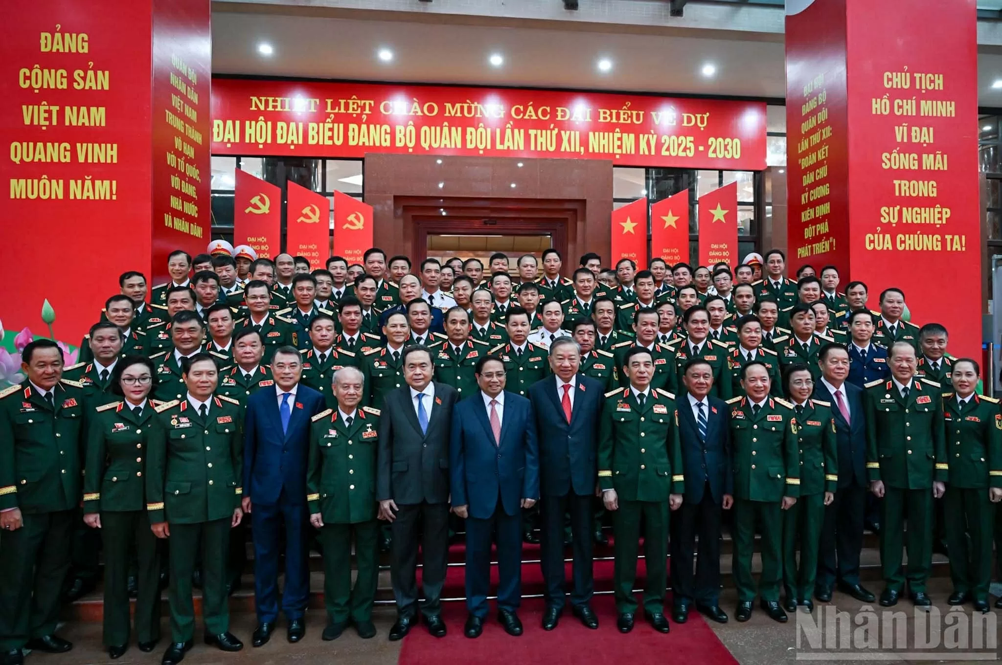 Phát biểu của Tổng Bí thư Tô Lâm, Bí thư Quân ủy Trung ương tại Đại hội đại biểu Đảng bộ Quân đội lần thứ XII, nhiệm kỳ 2025-2030 Phát biểu của Tổng Bí thư Tô Lâm, Bí thư Quân ủy Trung ương tại Đại hội đại biểu Đảng bộ Quân đội lần thứ XII, nhiệm kỳ 2025-2030